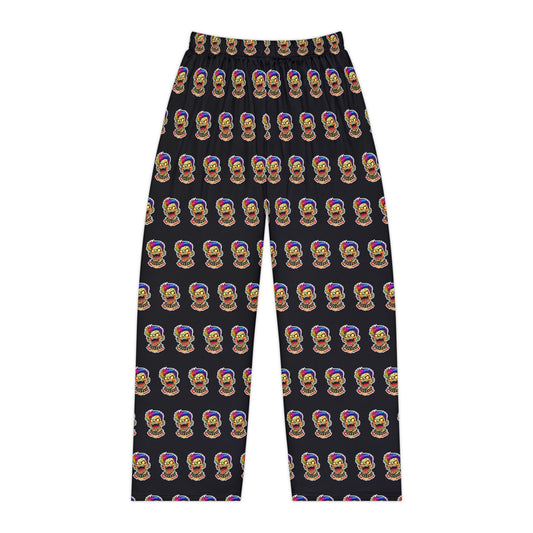 Women's Pajama Pants — Colorful Smiling Gorilla All-Over Print Loungewear