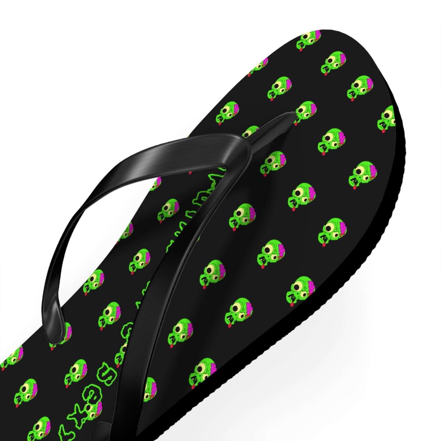 "Brains are Sexy" Zombie Flip Flops