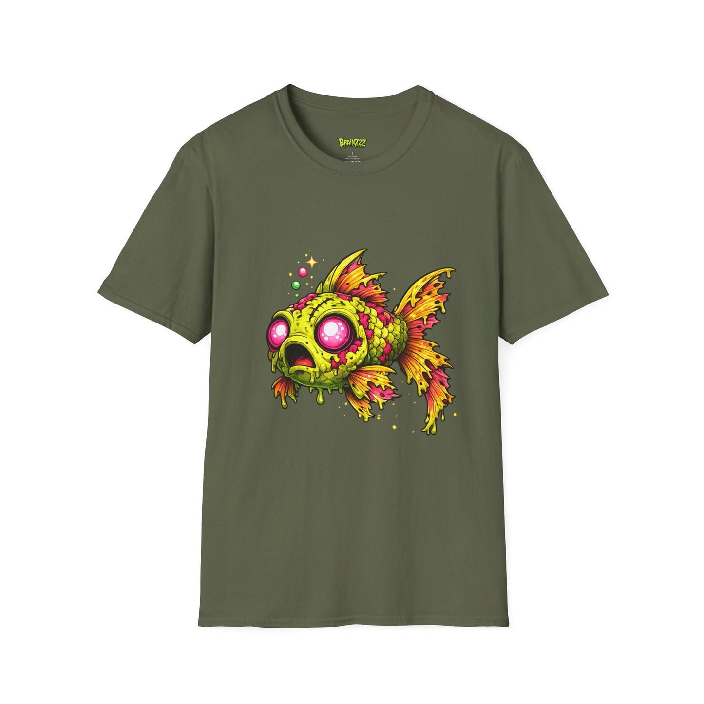 Zombie Fish Graphic T-Shirt