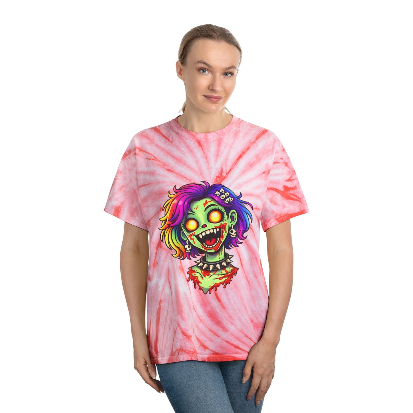 Girl Zombie Tie-Dye Tee