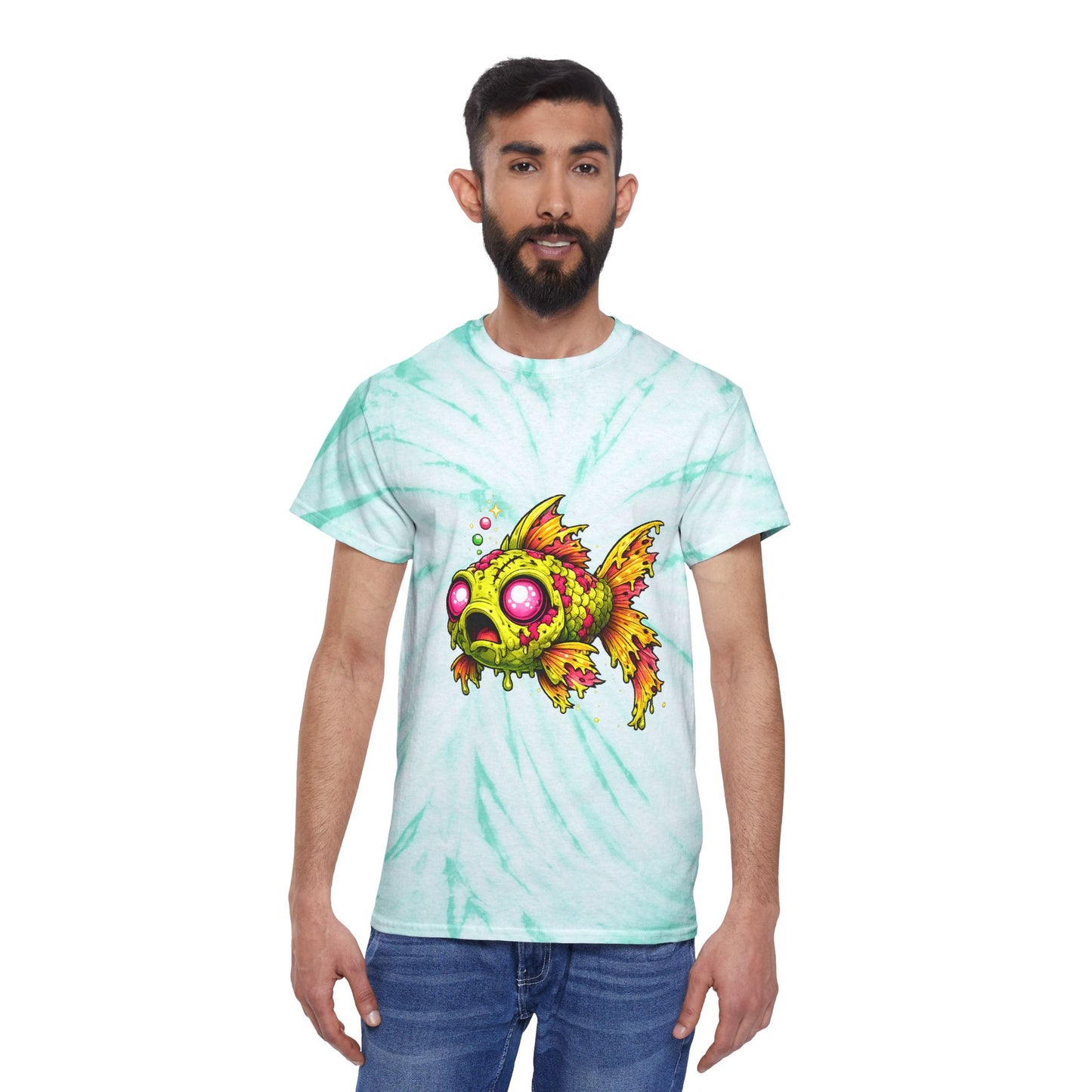 Zombie Fish Tie-Dye Tee