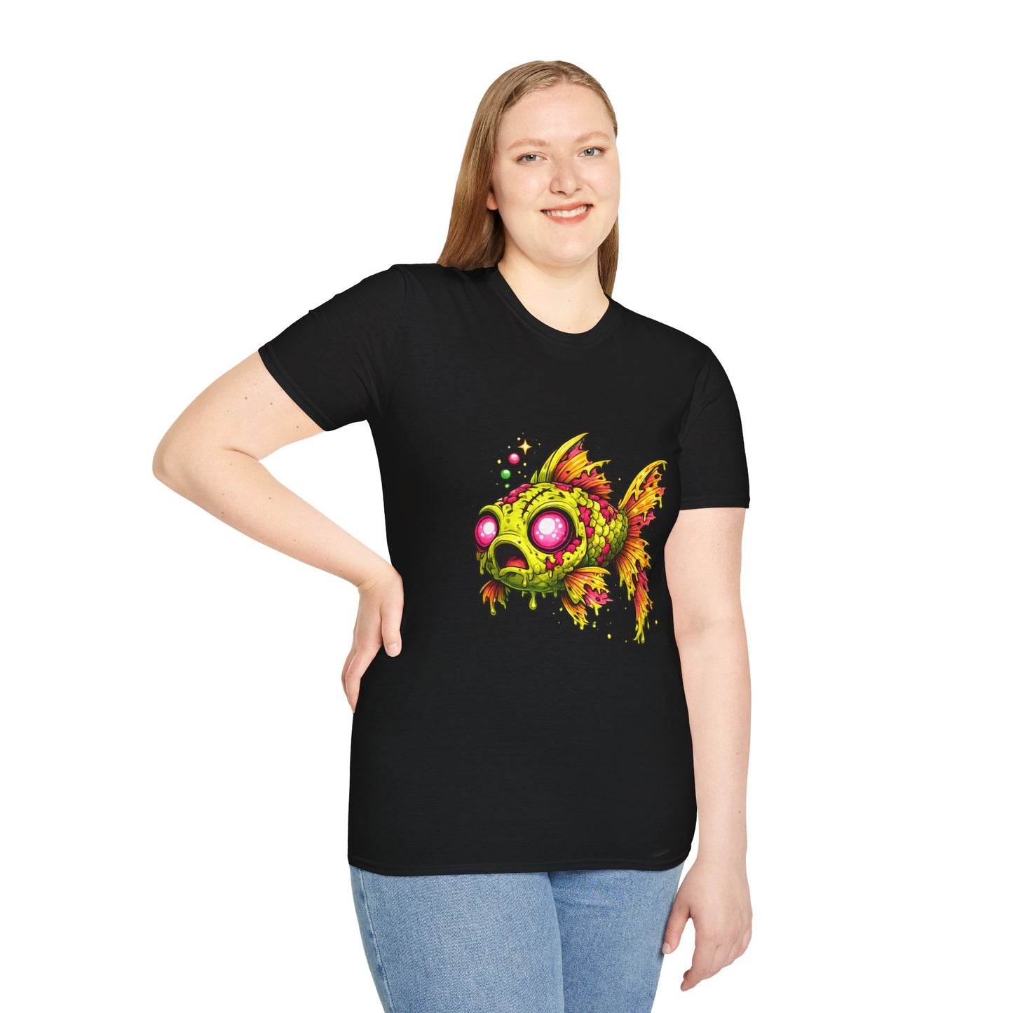 Zombie Fish Graphic T-Shirt