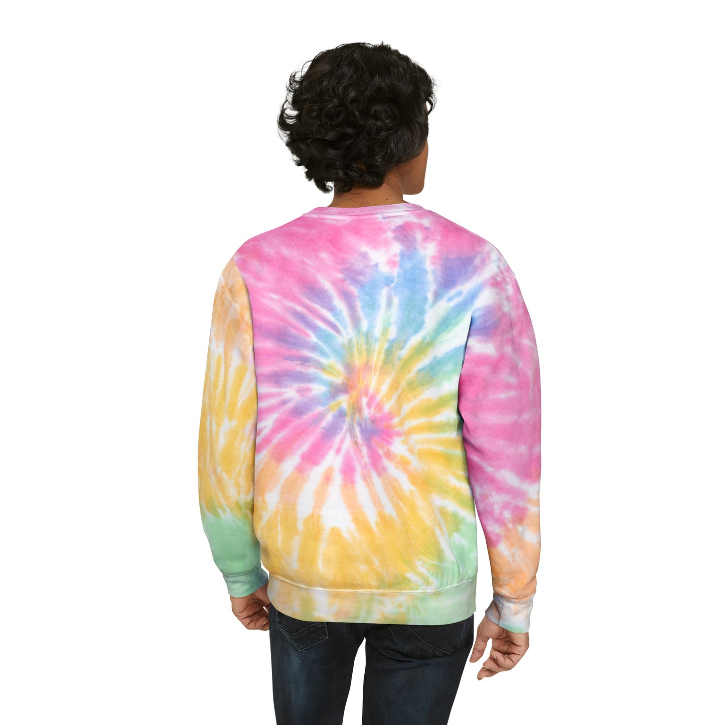 "Brains are Sexy" Girl Zombie Tie-Dye Sweatshirt