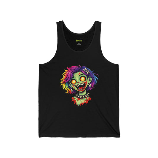 Girl Zombie Tank Top