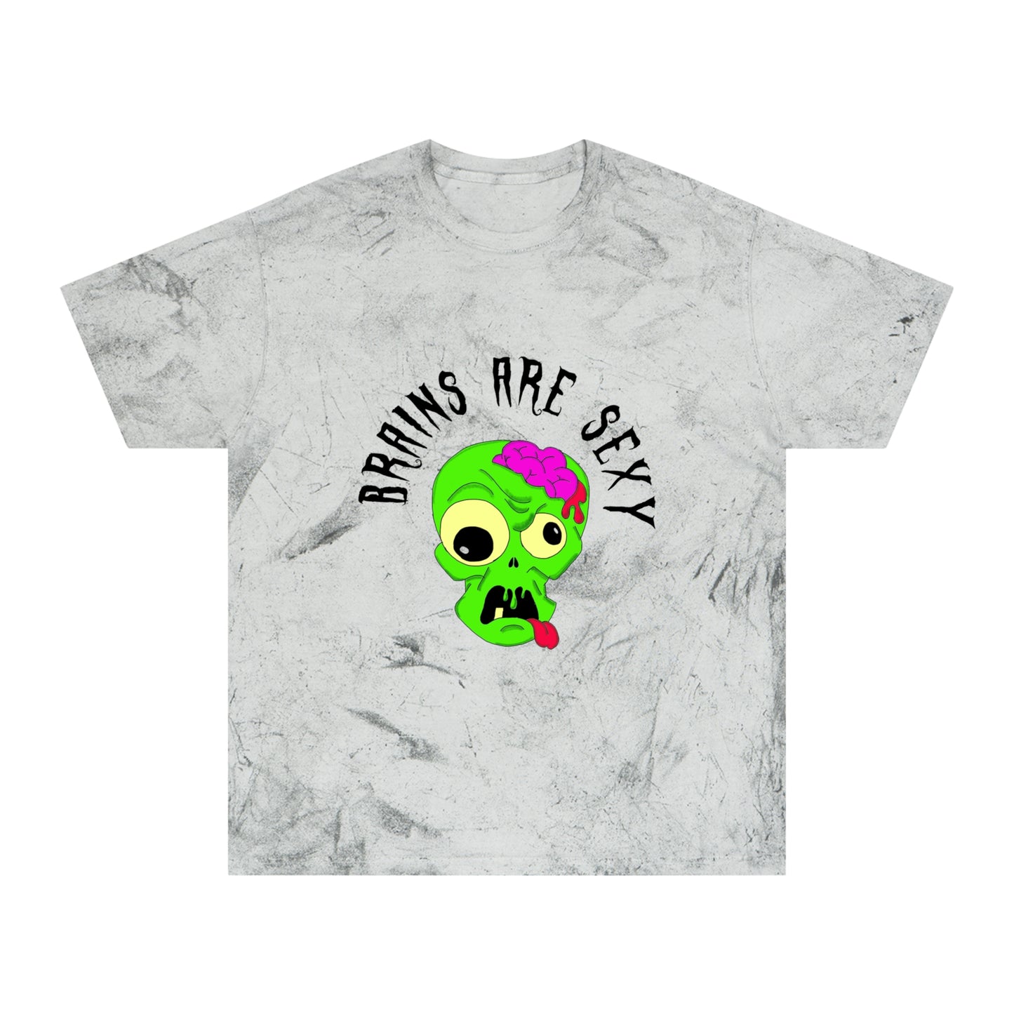 "Brains are Sexy" Color Blast Boy Zombie T-Shirt