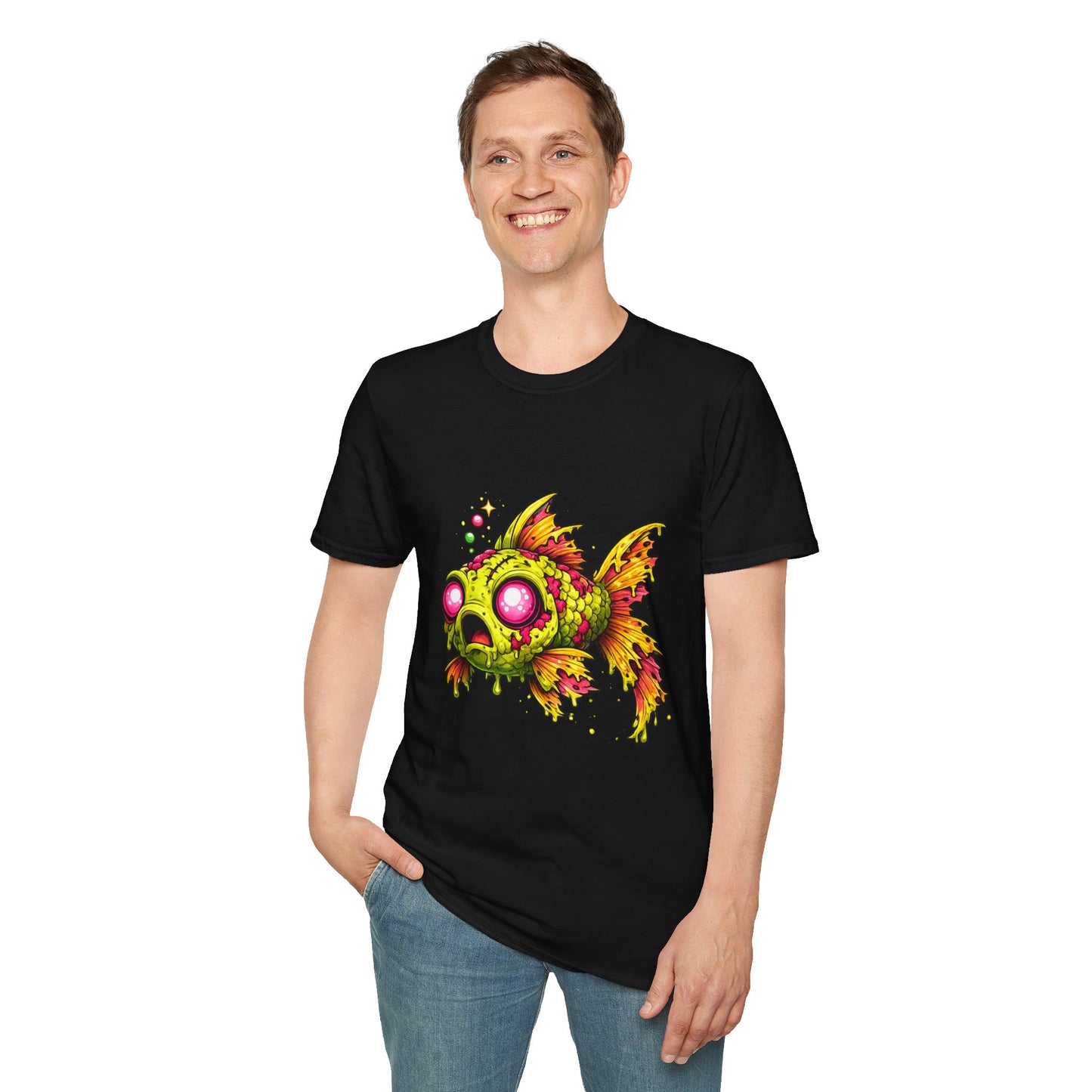Zombie Fish Graphic T-Shirt