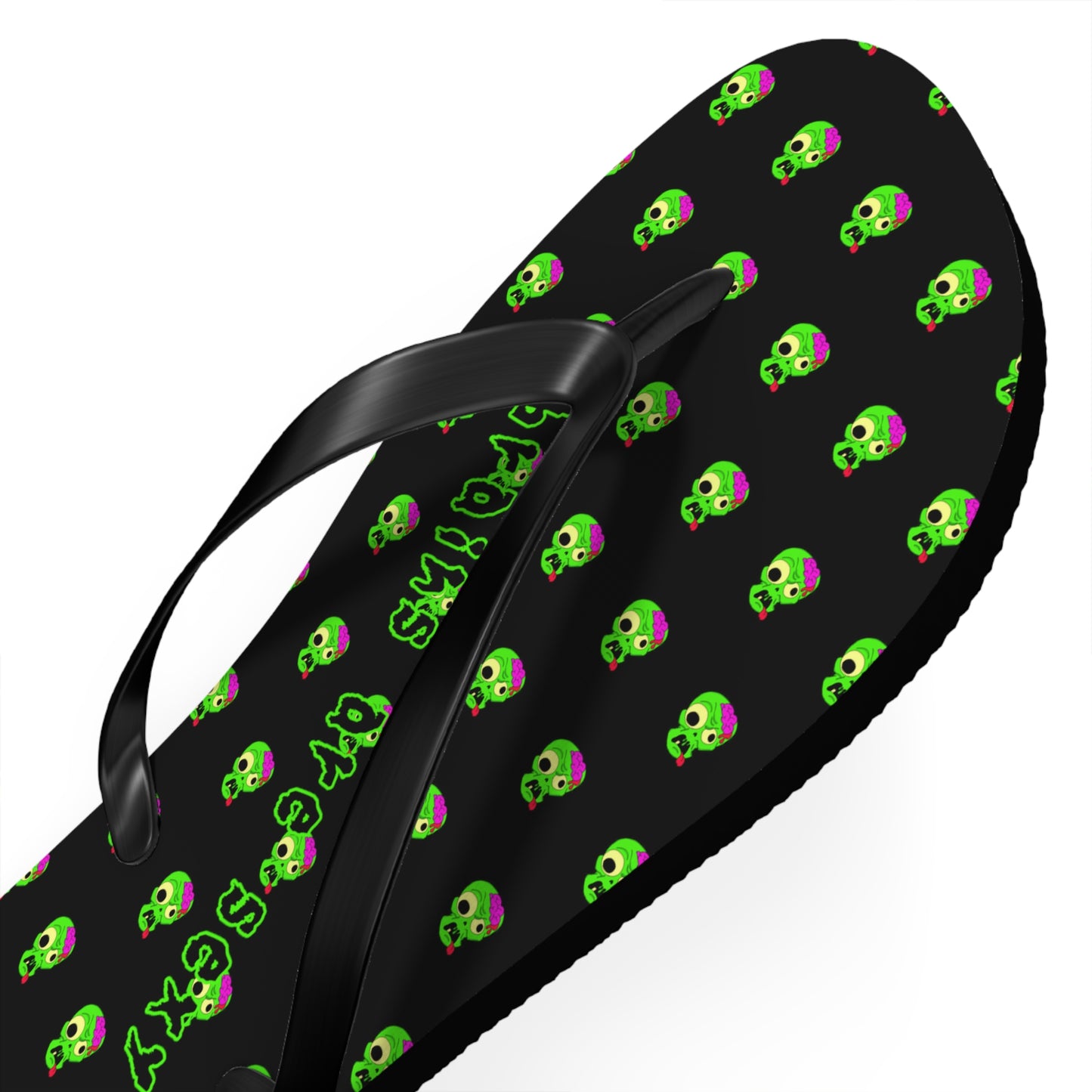 "Brains are Sexy" Zombie Flip Flops