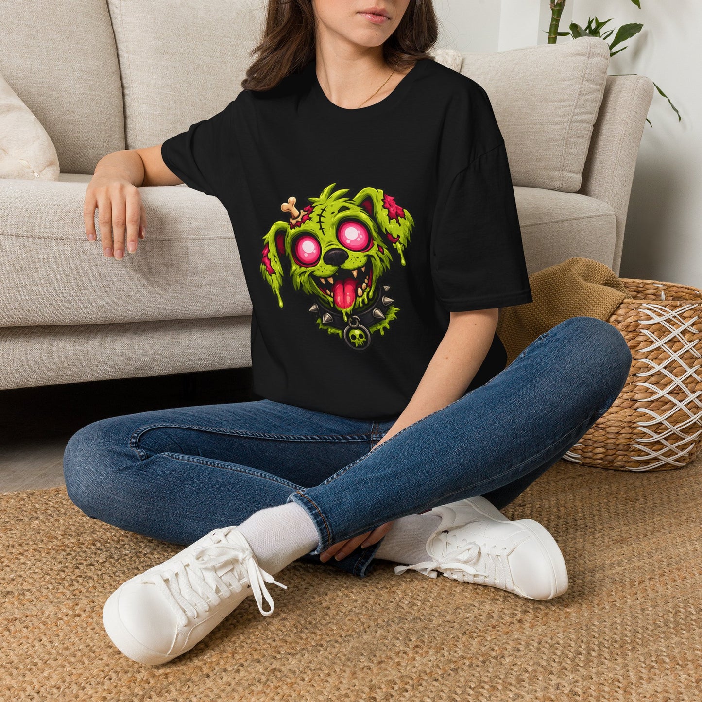 Zombie Dog Graphic T-Shirt
