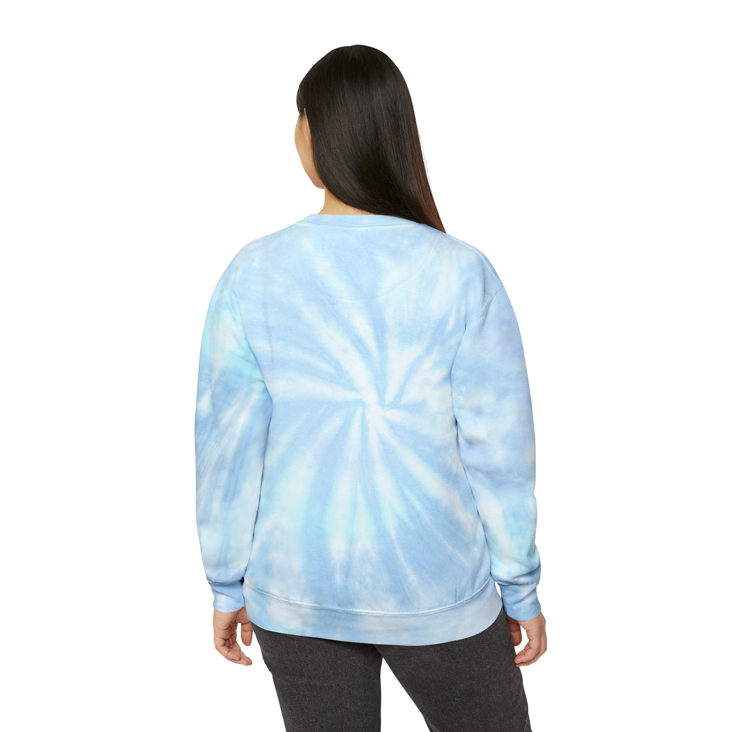 "Brains are Sexy" Girl Zombie Tie-Dye Sweatshirt