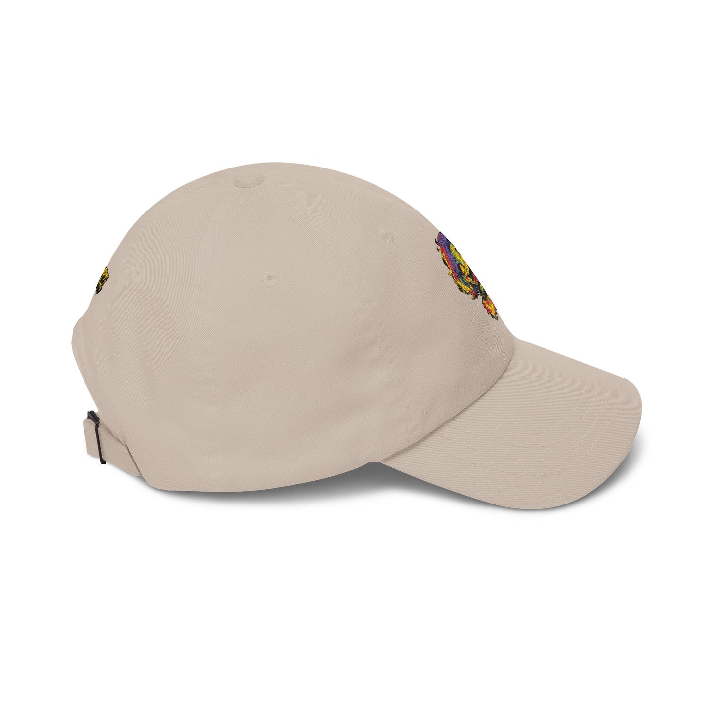 Skater Punk Clown Dad Cap — Embroidered Colorful Grunge Logo Hat