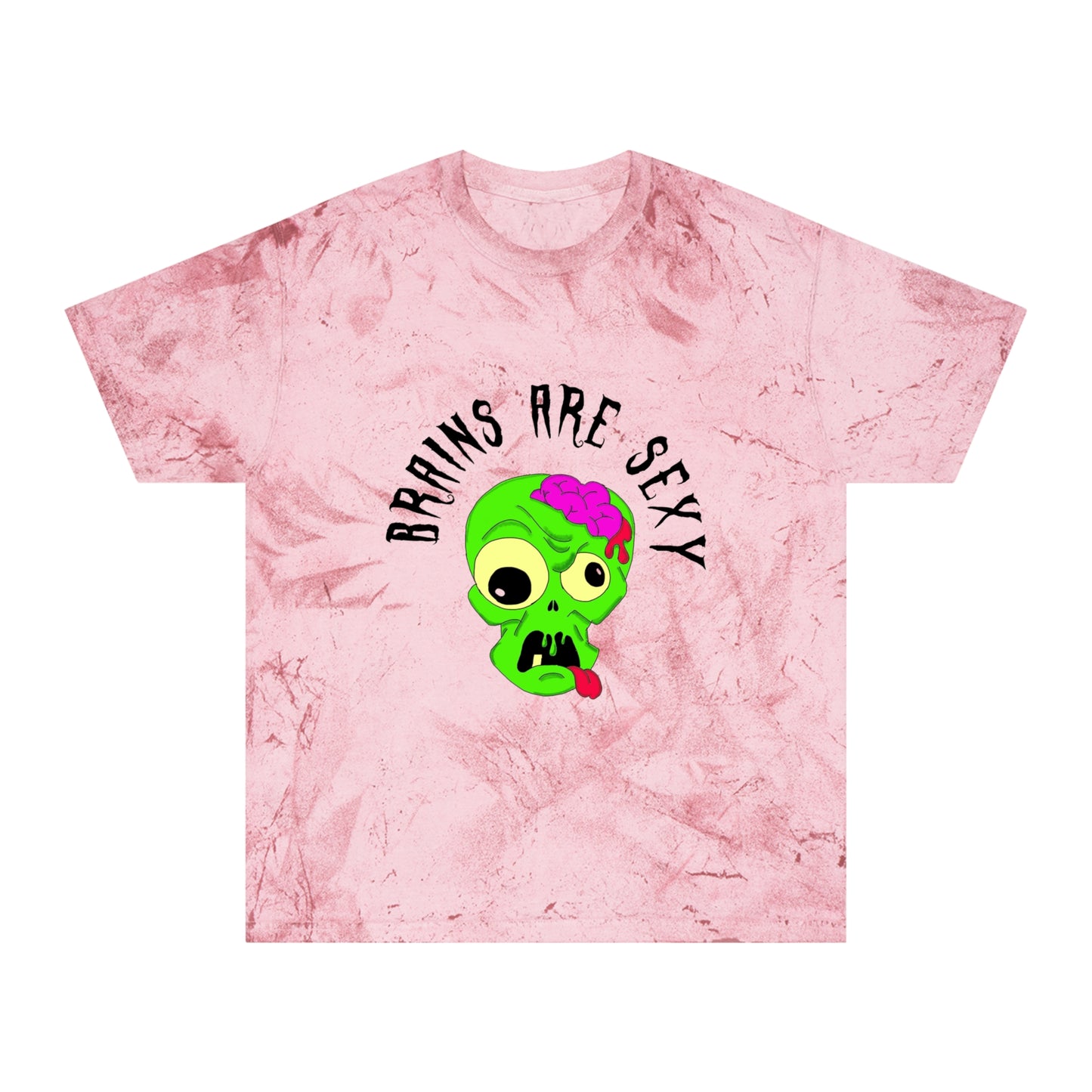 "Brains are Sexy" Color Blast Boy Zombie T-Shirt