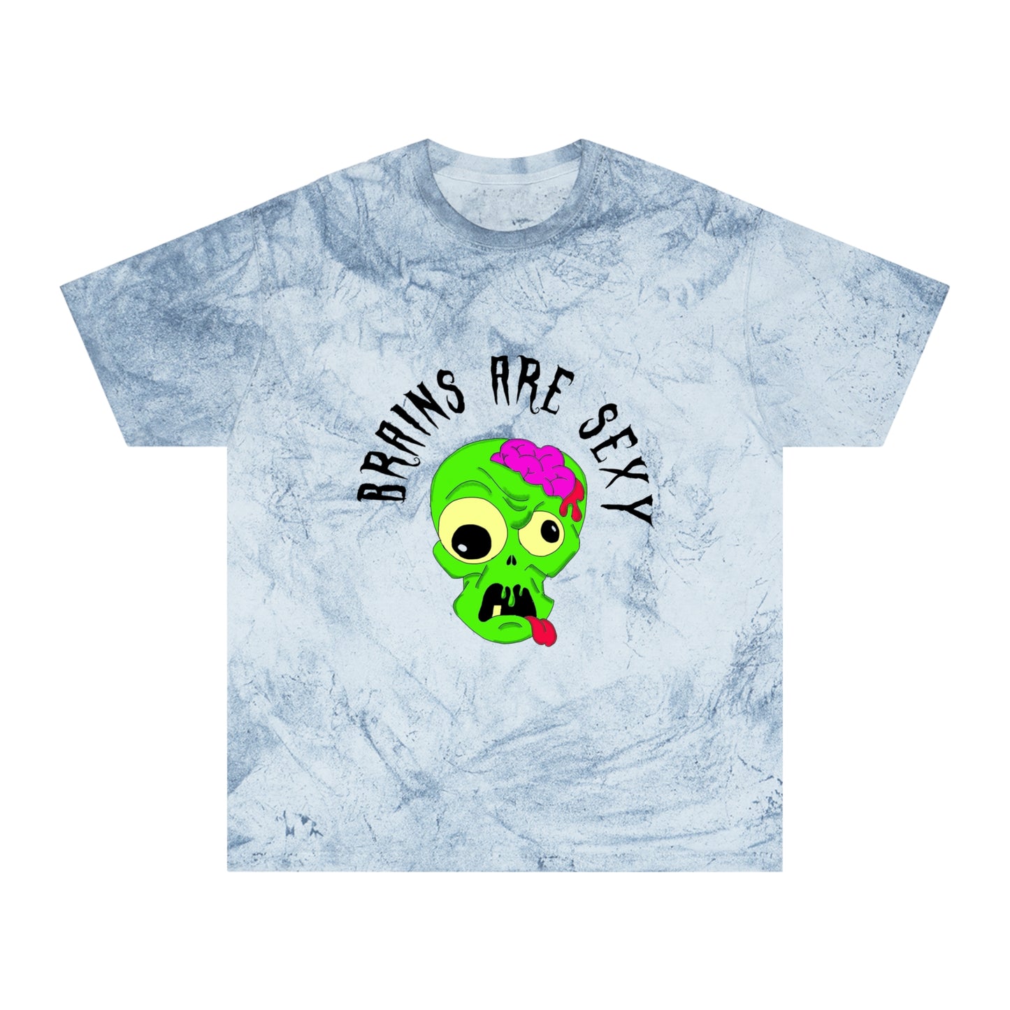 "Brains are Sexy" Color Blast Boy Zombie T-Shirt