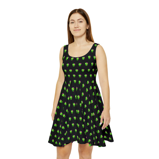 Women's Boy Zombie Skater Dress