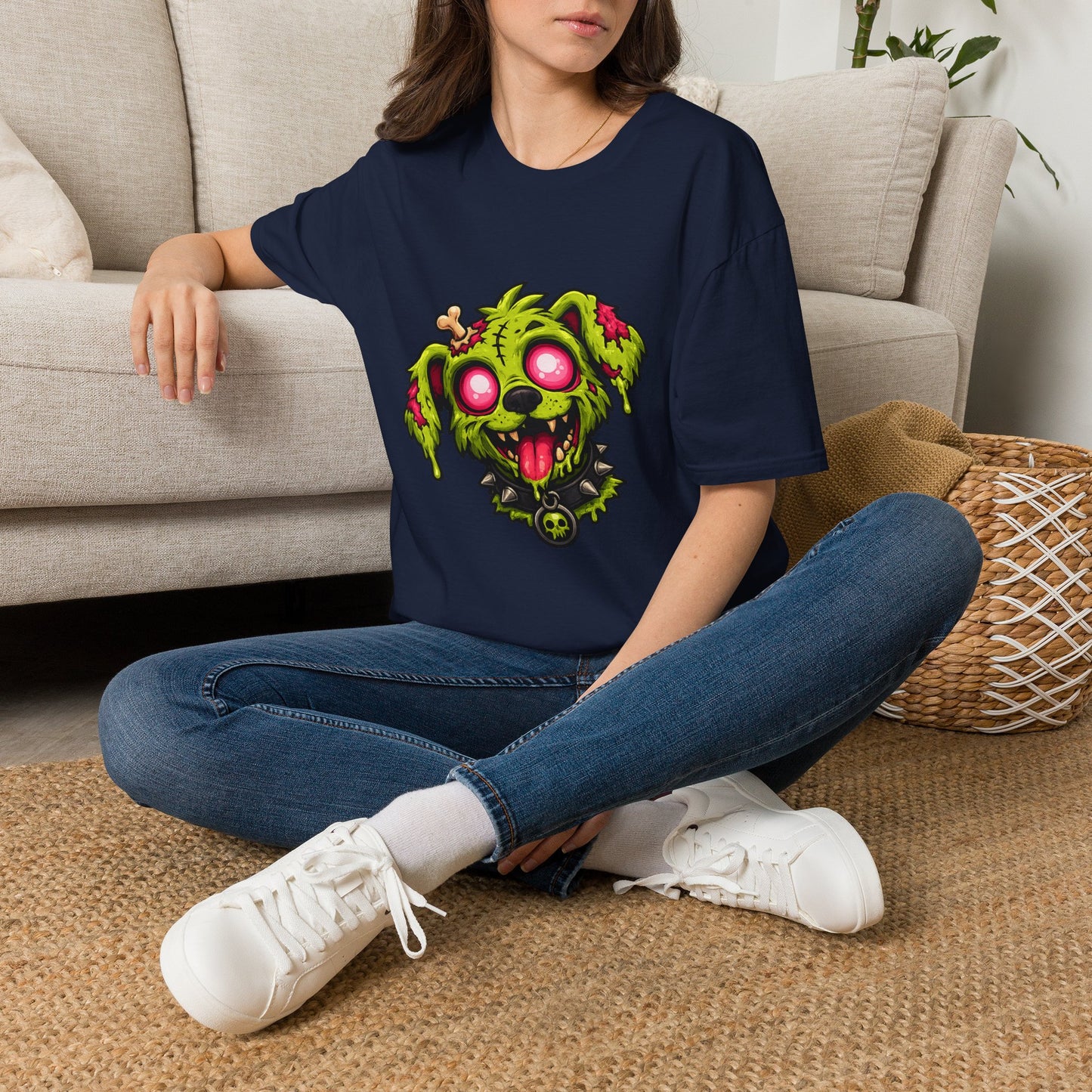 Zombie Dog Graphic T-Shirt