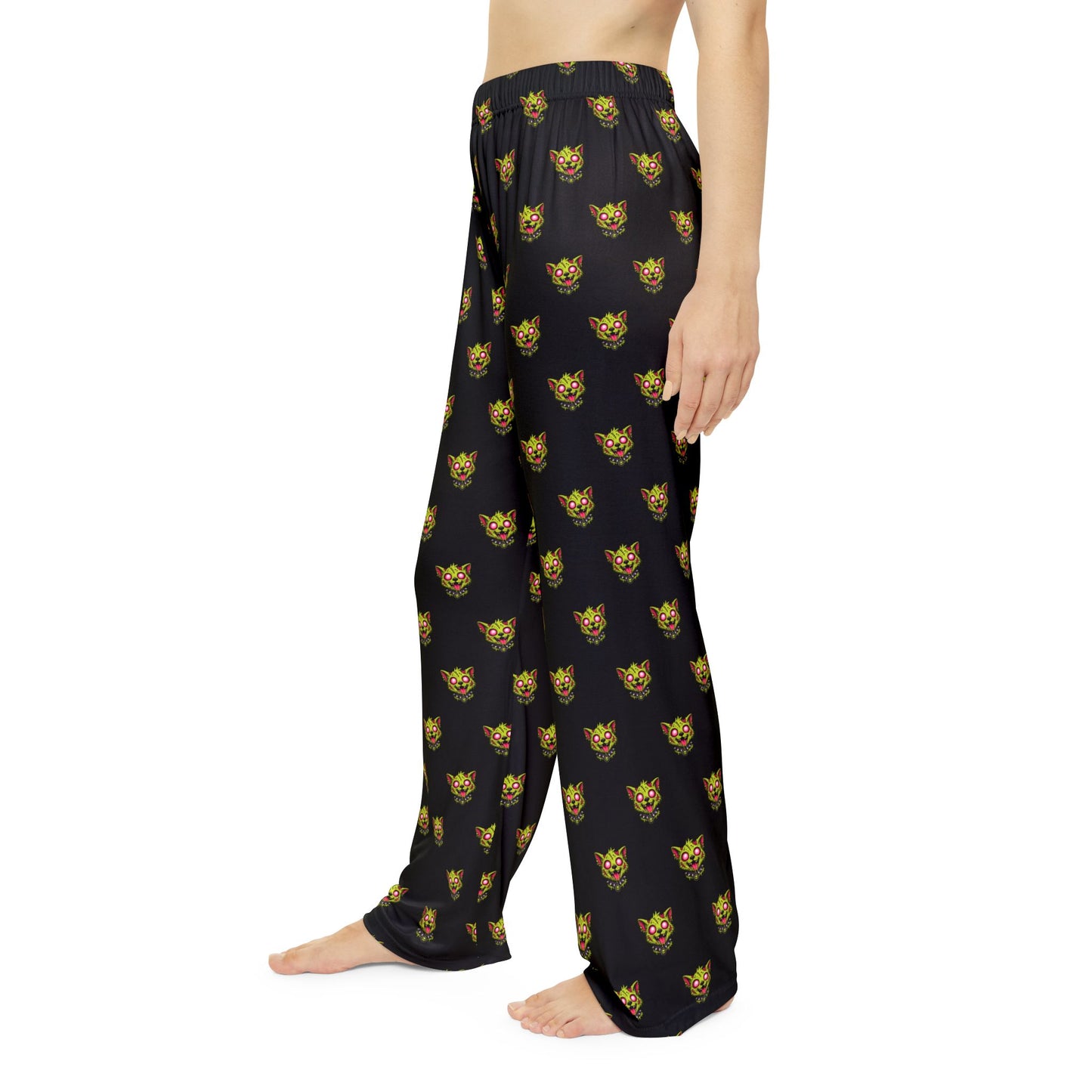 Zombie Cat Pajama Pants