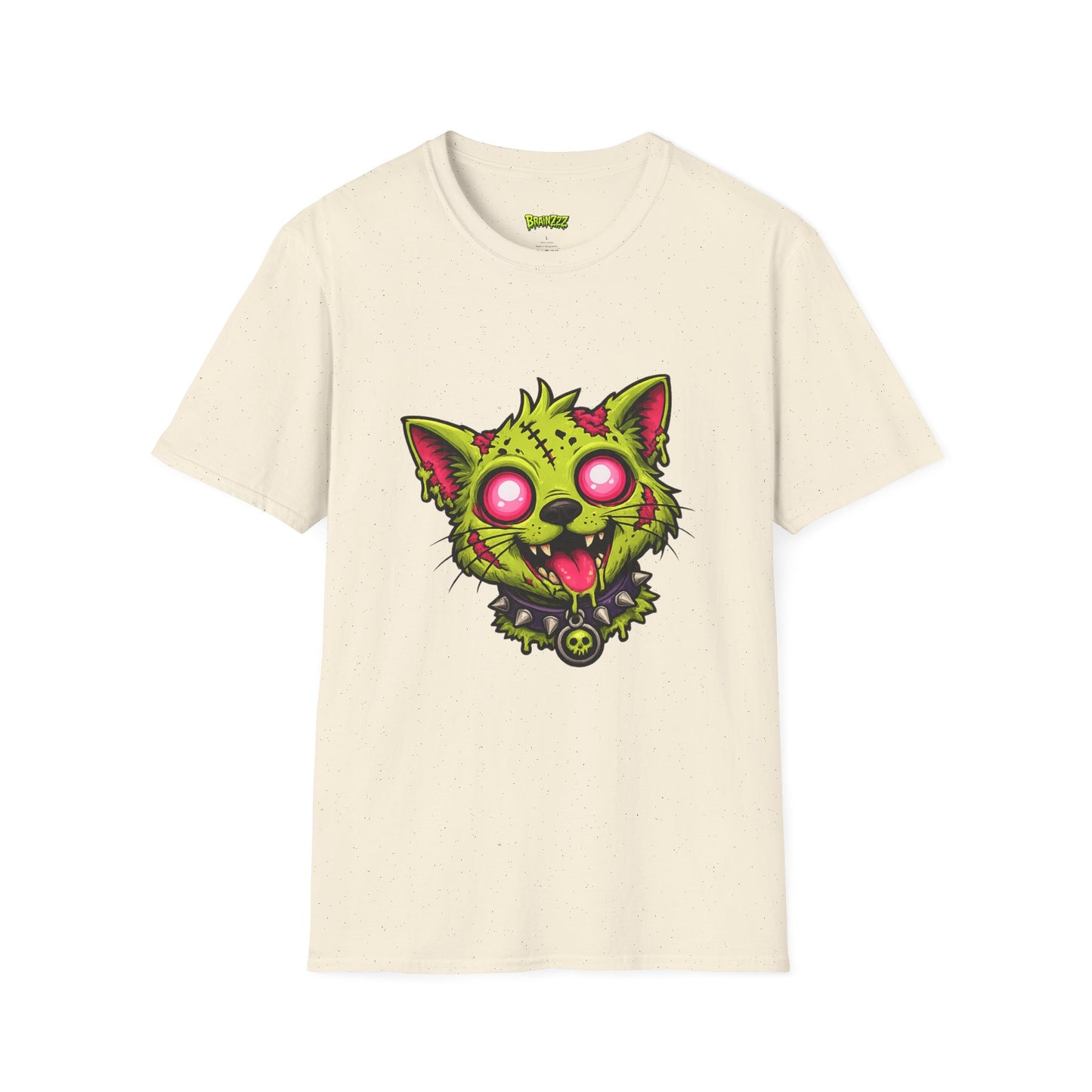 Zombie Cat Graphic T-Shirt