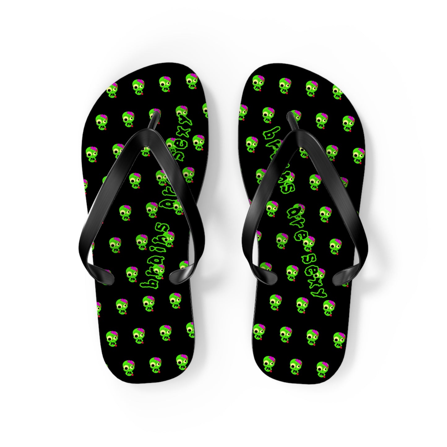 "Brains are Sexy" Zombie Flip Flops