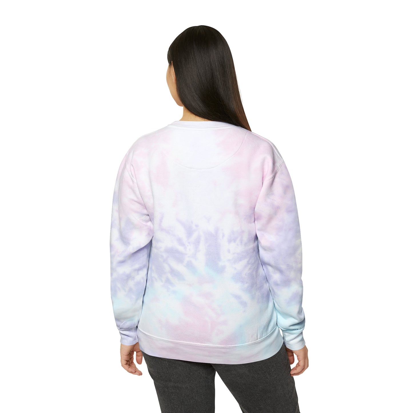 "Brains are Sexy" Girl Zombie Tie-Dye Sweatshirt