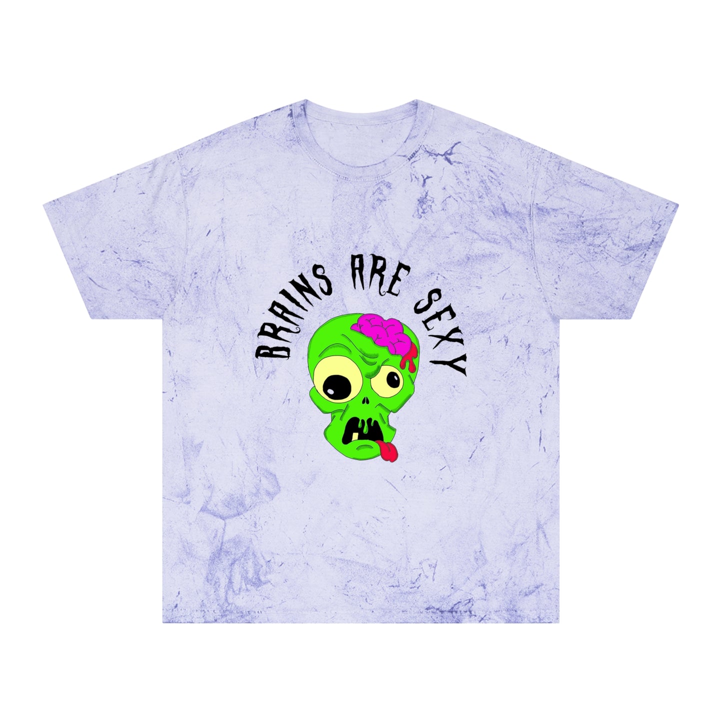 "Brains are Sexy" Color Blast Boy Zombie T-Shirt